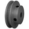 B&B Manufacturing 45-2P03-6FA3, Timing Pulley, Aluminum, Clear Anodized,  45-2P03-6FA3 - alternate 1